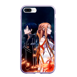 Чехол для iPhone 7Plus/8 Plus матовый Sword Art Online