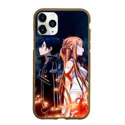 Чехол для iPhone 11 Pro Max матовый Sword Art Online