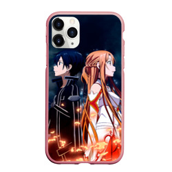 Чехол для iPhone 11 Pro Max матовый Sword Art Online