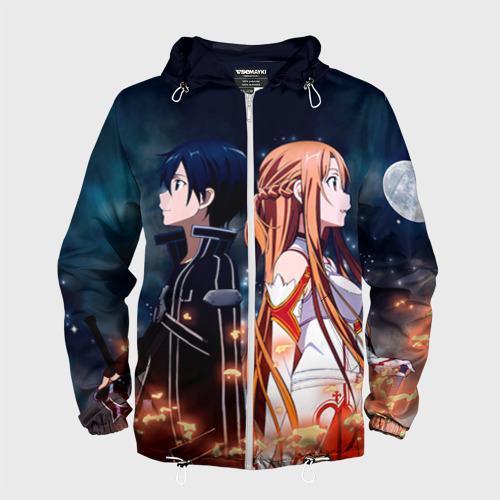 Мужская ветровка 3D Sword Art Online