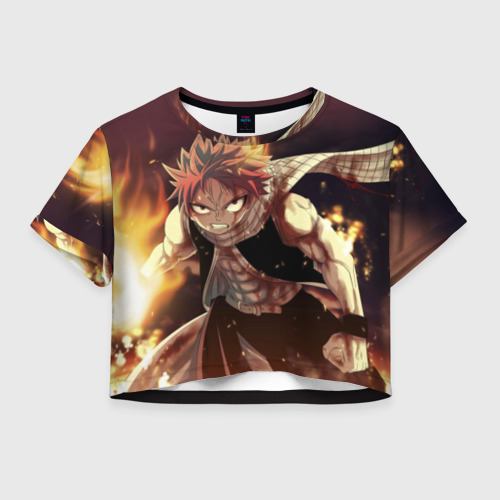 Женская футболка Cropp-top Fairy tail Фото 01 Женская футболка Cropp-top Fairy tail Фото 01