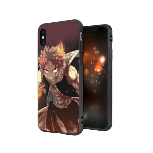 Чехол для Apple iPhone X силиконовый матовый Fairy tail Фото 01 Чехол для Apple iPhone X силиконовый матовый Fairy tail Фото 01
