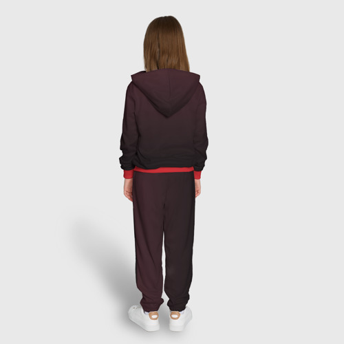 Детский костюм с толстовкой 3D Нацу Хвост Феи, цвет красный - фото 6