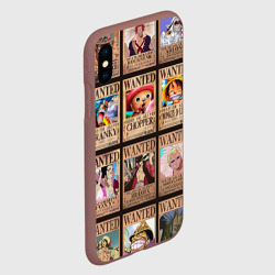 Чехол для iPhone XS Max матовый Карточки ван пис - фото 2