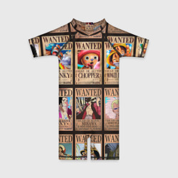 Детский купальный костюм 3D Карточки ван пис