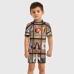 Детский купальный костюм 3D Карточки ван пис - фото 2