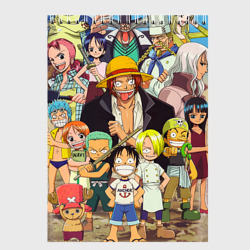 Скетчбук One Piece персонажи