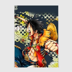 Постер One Piece кулак