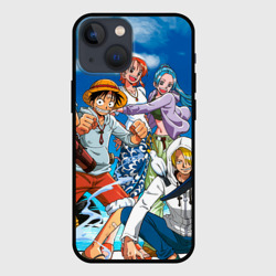 Чехол для iPhone 13 mini One Piece в облаках