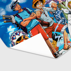 Бумага для упаковки 3D One Piece в облаках - фото 2