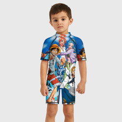 Детский купальный костюм 3D One Piece в облаках - фото 2
