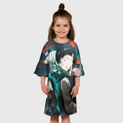 Детское платье 3D Токийский Гуль - фото 2