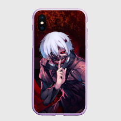Чехол для iPhone XS Max матовый Токийский Гуль