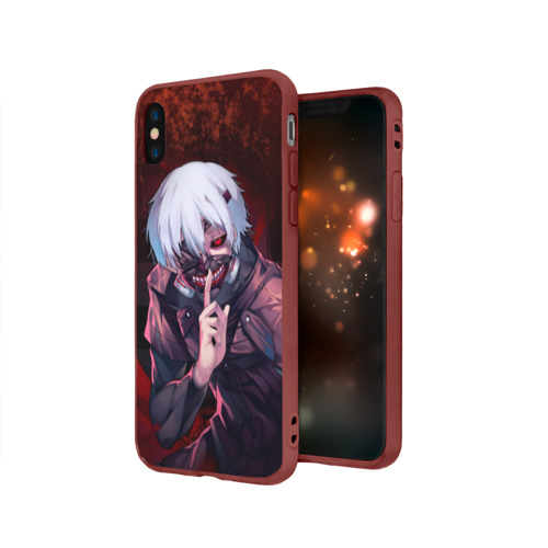 Чехол для iPhone X матовый Токийский Гуль Фото 01 Чехол для iPhone X матовый Токийский Гуль Фото 01