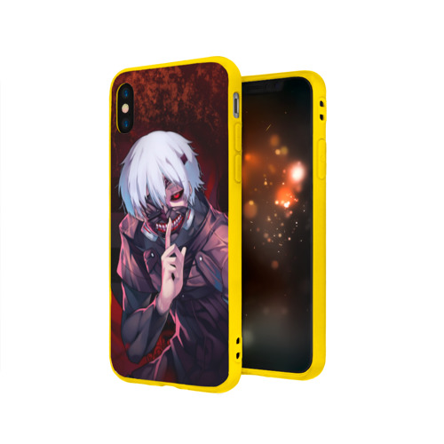 Чехол для iPhone X матовый Токийский Гуль Фото 01 Чехол для iPhone X матовый Токийский Гуль Фото 01