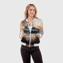 Женский бомбер 3D Танк - фото 2