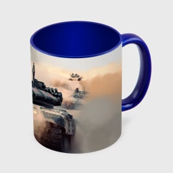 Кружка с полной запечаткой Танк