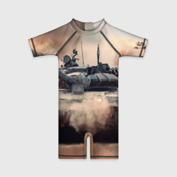 Детский купальный костюм 3D Танк