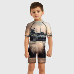 Детский купальный костюм 3D Танк - фото 2