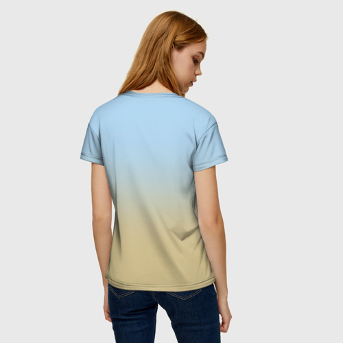 Женская футболка 3D Танк - фото 4