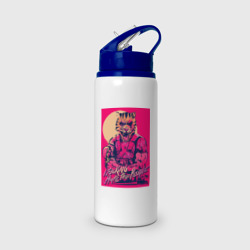 Бутылка для воды с трубочкой Hotline Miami 2 Fans Tony