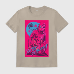 Мужская футболка хлопок Hotline Miami 2 Biker