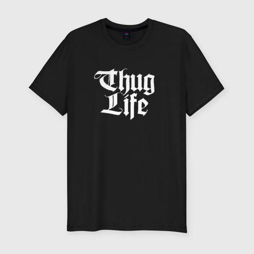 Мужская футболка хлопок Slim Thug Life 2pac