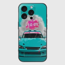 Чехол для iPhone 16 Pro силиконовый с защитой камеры 2 JZ GTE