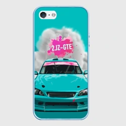 Чехол для iPhone 5/5S матовый 2 JZ GTE