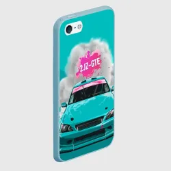 Чехол для iPhone 5/5S матовый 2 JZ GTE - фото 2