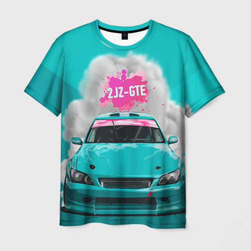 Мужская футболка 3D 2 JZ GTE Фото 01 Мужская футболка 3D 2 JZ GTE Фото 01