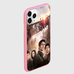 Чехол для iPhone 11 Pro Max матовый Бегущий в лабиринте - фото 2