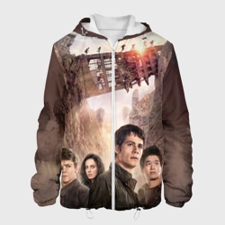 Мужская куртка 3D Бегущий в лабиринте