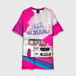 Детское платье 3D Subaru