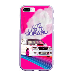 Чехол для iPhone 7Plus/8 Plus матовый Subaru