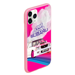 Чехол для iPhone 11 Pro Max матовый Subaru - фото 2