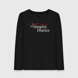 Женский лонгслив хлопок The Vampire Diaries