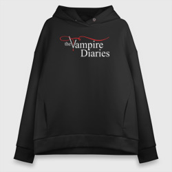 Женское худи Oversize хлопок The Vampire Diaries
