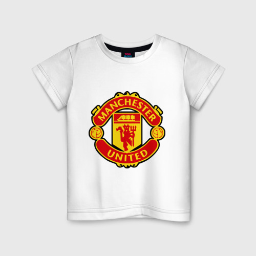 Детская футболка из хлопка с принтом Rooney, вид спереди №1
