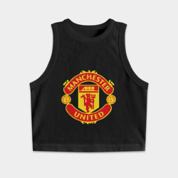 Женская укороченная майка-топ хлопок Rooney