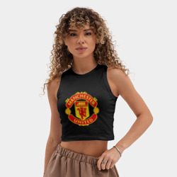 Женская укороченная майка-топ хлопок Rooney - фото 2