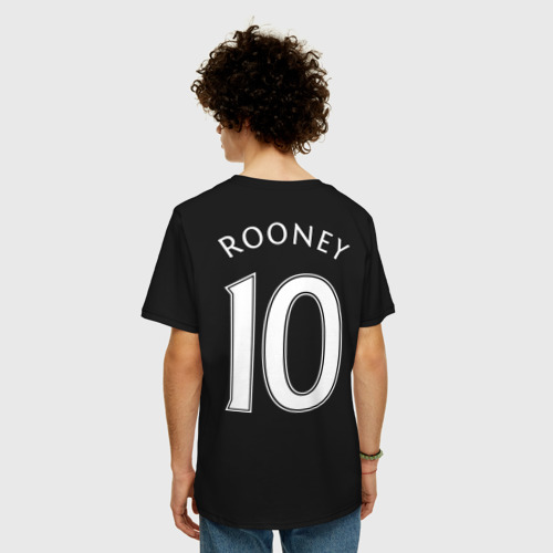 Мужская футболка хлопок Oversize Rooney, цвет черный - фото 4