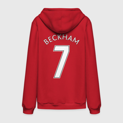 Мужская толстовка хлопок Beckham, цвет красный - фото 2