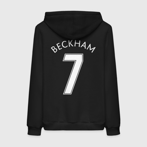 Женская толстовка хлопок Beckham, цвет черный - фото 2