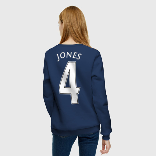 Женский свитшот хлопок Jones, цвет темно-синий - фото 4