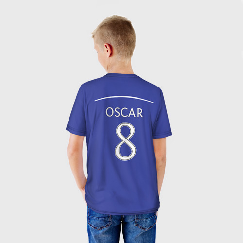 Детская футболка 3D Chelsea Oscar, цвет 3D печать - фото 4