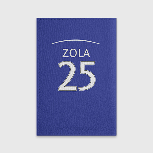 Обложка для паспорта матовая кожа Chelsea Zola, цвет черный - фото 2