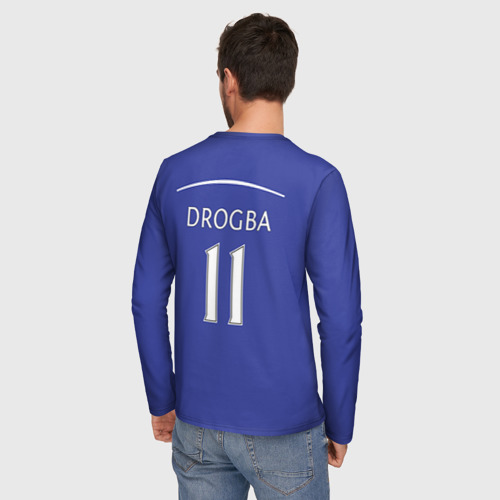 Мужской лонгслив 3D Chelsea Drogba - фото 4