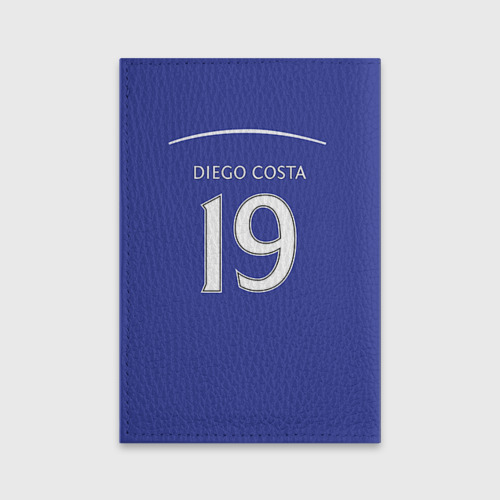 Обложка для паспорта матовая кожа Chelsea Diego Gosta, цвет красный - фото 2