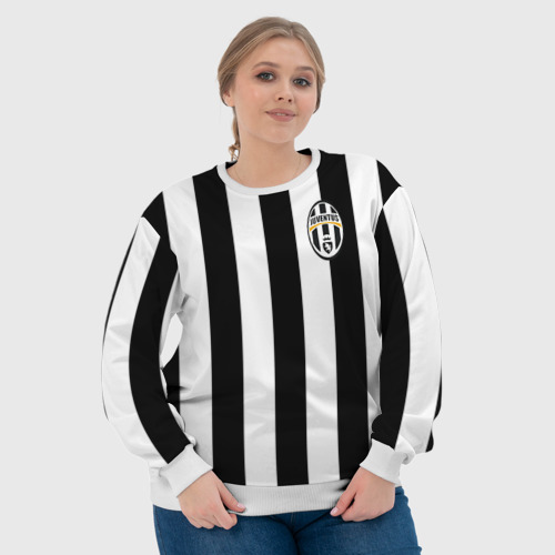 Женский свитшот 3D Juventus Vidal, цвет 3D печать - фото 6